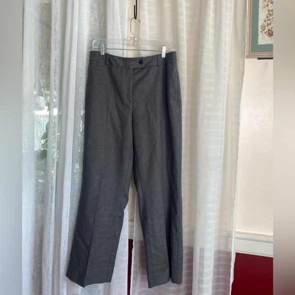 bbzipper New Macy 100% Wool Gray Dress Trousers Size 12 - Picture 14 of 14